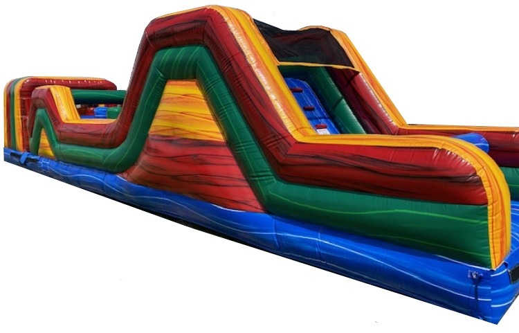 inflatable obstacle course rental in Tulsa